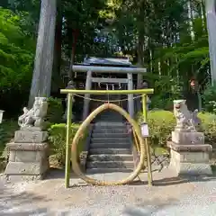 日光大室高龗神社の鳥居