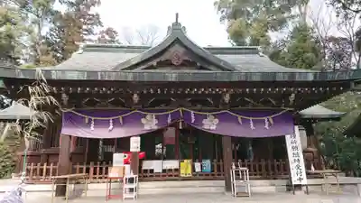 朝日森天満宮の本殿・本堂