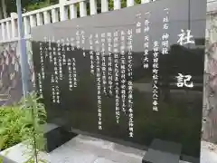 神明社（田籾町）の歴史