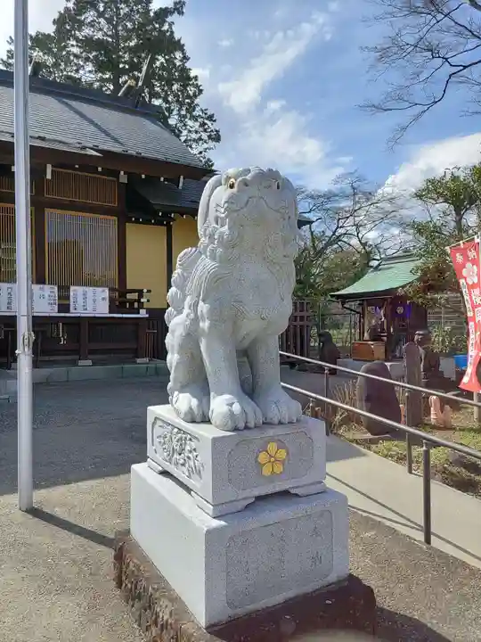 櫻岡大神宮の狛犬