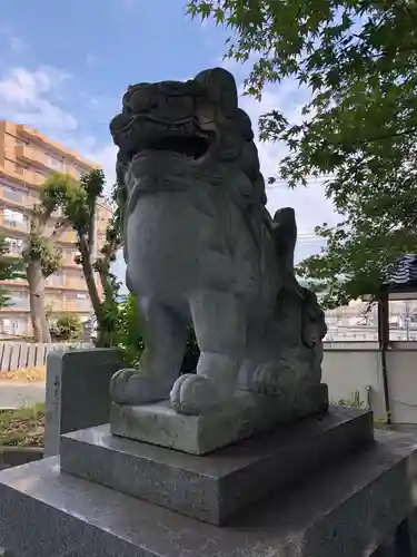 熊野神社の狛犬