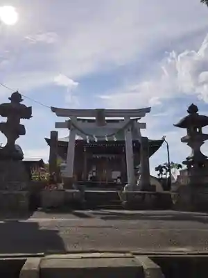 熊野福藏神社の鳥居