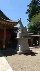 多田朝日森稲荷神社の狛犬