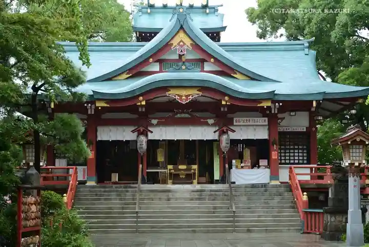 多摩川浅間神社の本殿・本堂