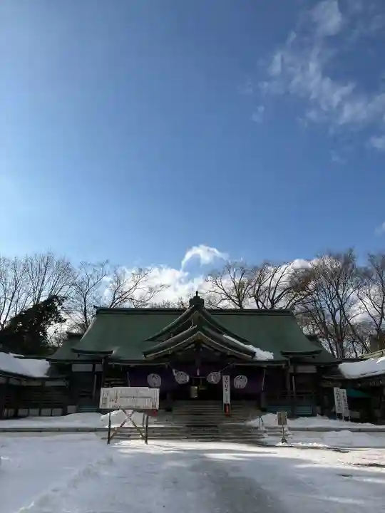 札幌護國神社の本殿・本堂