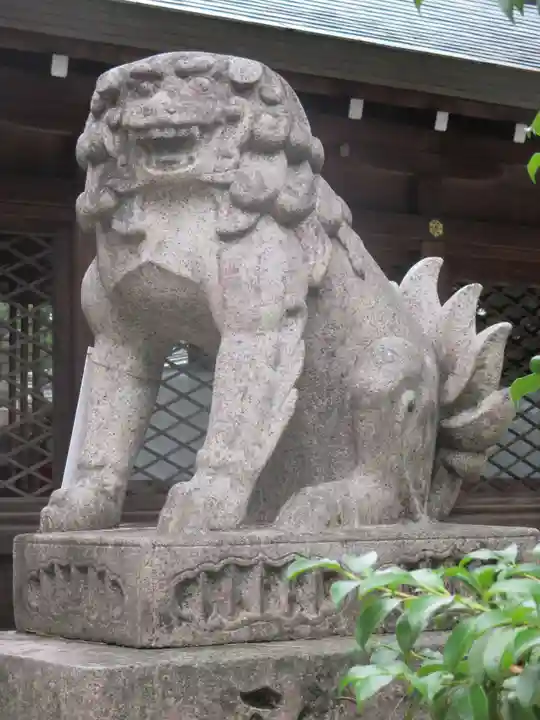 御霊神社(上御霊神社)の狛犬