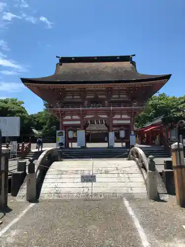 津島神社の山門・神門