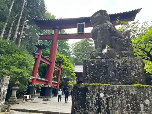 北口本宮冨士浅間神社の狛犬