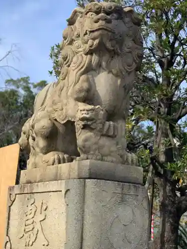 潮田神社の狛犬