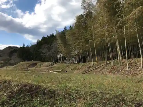 熊野神社の景色