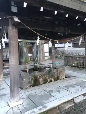 飛驒一宮水無神社の手水舎