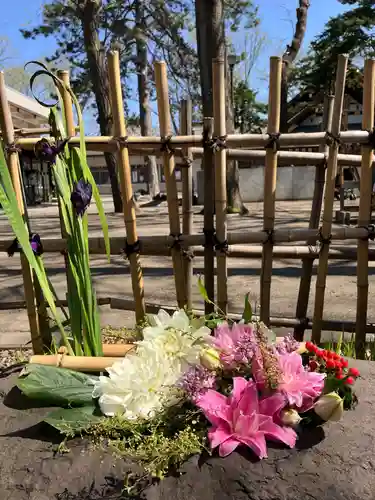 新琴似神社の手水