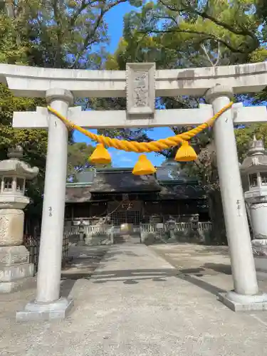 野田八幡宮の鳥居