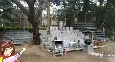 法華経寺奥之院の地蔵