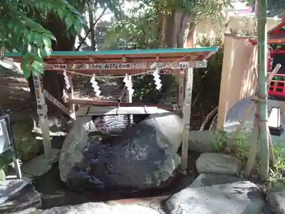 來宮神社の手水舎