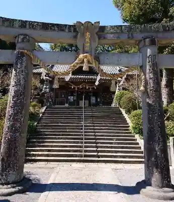 高城神社の鳥居