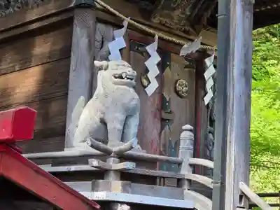 温泉神社〜いわき湯本温泉〜の狛犬