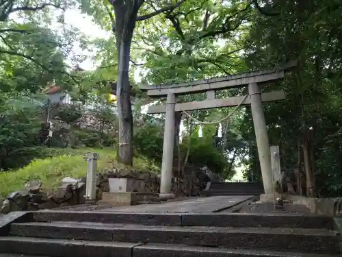 阿智神社の鳥居