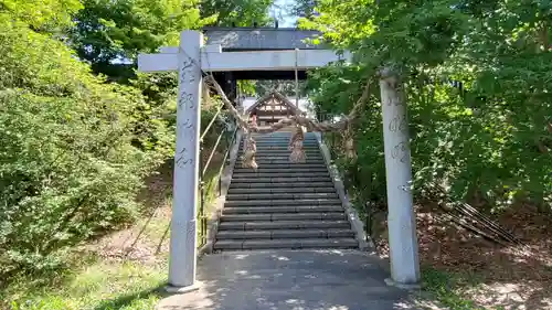 厚真神社の鳥居