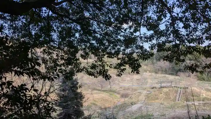 出羽神社の景色