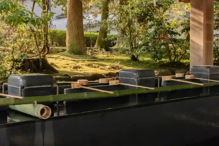 白山比咩神社の手水舎