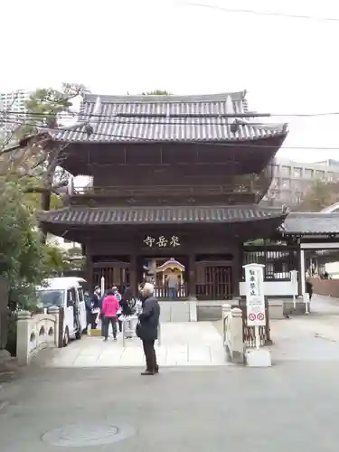 泉岳寺の山門・神門