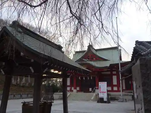 諏訪神社の手水舎