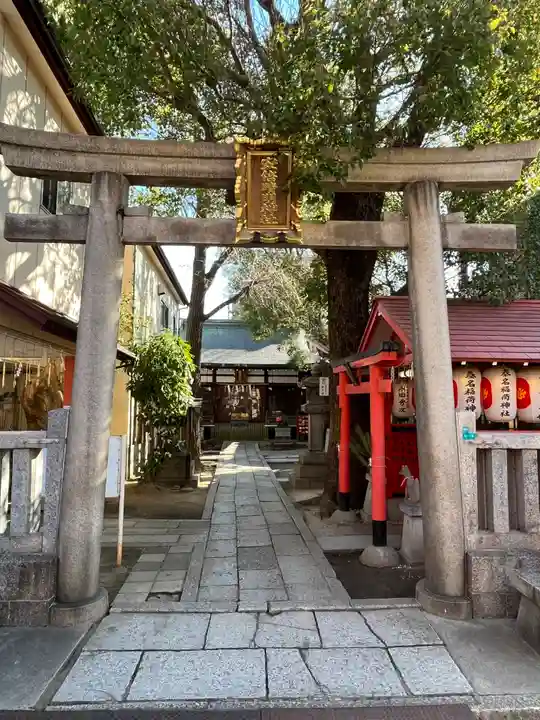 安倍晴明神社(阿倍王子神社境外末社)の鳥居
