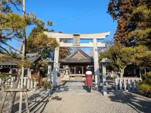 佐土神社の鳥居