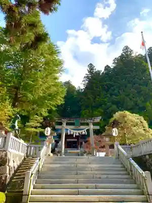 櫻山八幡宮の鳥居