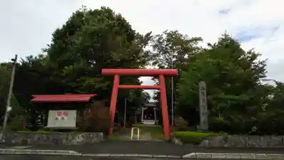 上富良野神社の鳥居