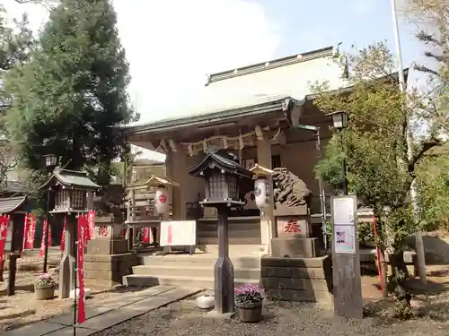 上目黒氷川神社の本殿・本堂