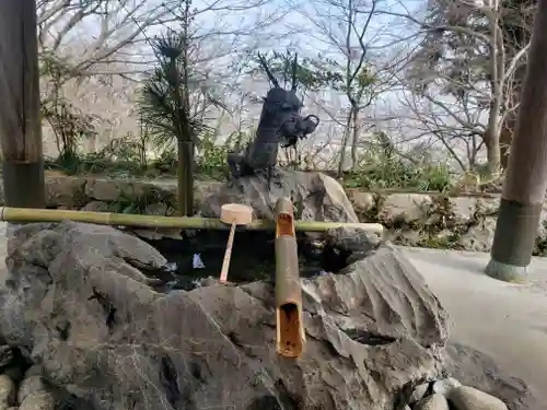 金生山 明星輪寺の手水舎