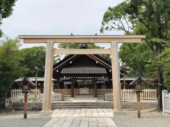 和泉國一之宮 大鳥大社の鳥居