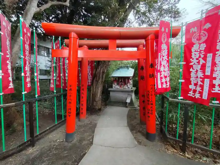 鵠沼伏見稲荷神社の鳥居