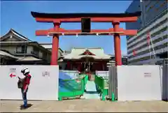 東京羽田 穴守稲荷神社の鳥居