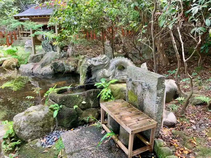 墨坂神社の手水舎