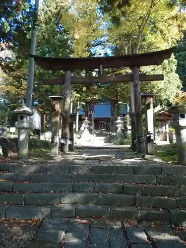 山家神社の鳥居