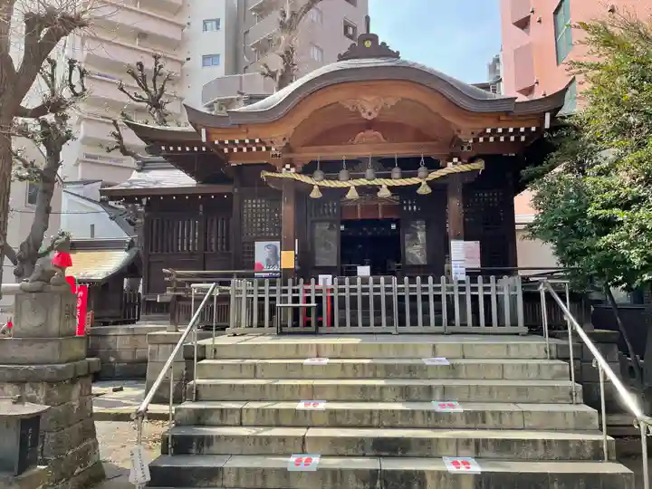 池尻稲荷神社の本殿・本堂