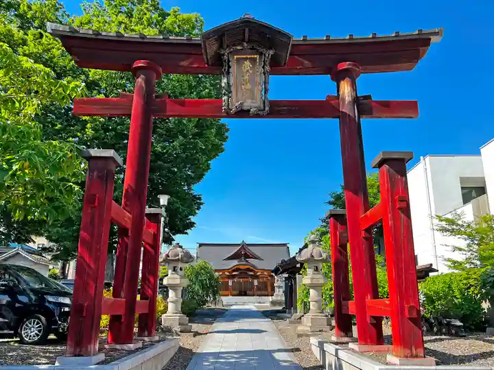 武井神社の鳥居