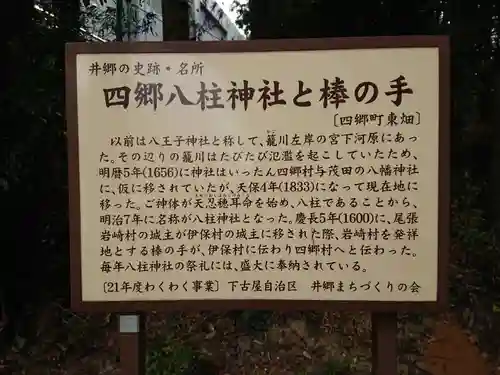 四郷八柱神社の歴史