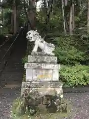 戸隠神社宝光社の狛犬