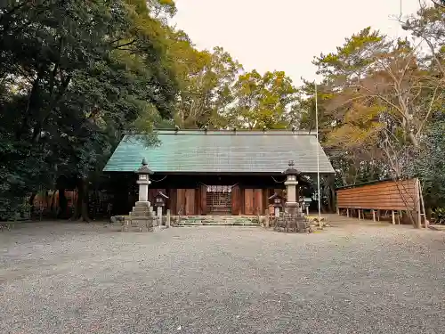 蒲神明宮の本殿・本堂