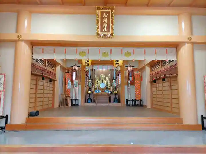 福釜神明神社の本殿・本堂