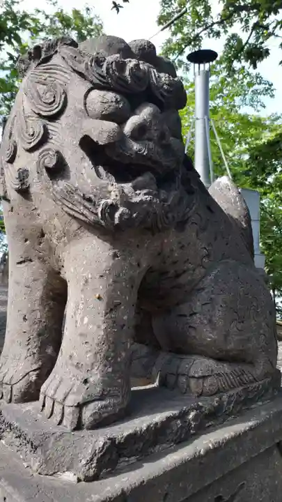 手稲神社の狛犬