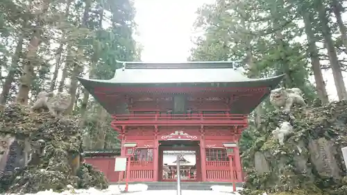 富士山東口本宮 冨士浅間神社の山門・神門