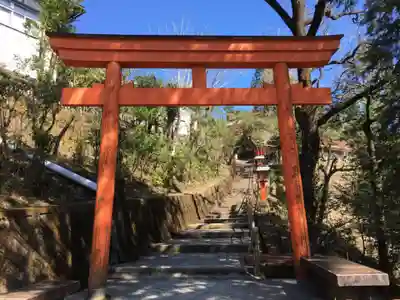 霞神社の鳥居