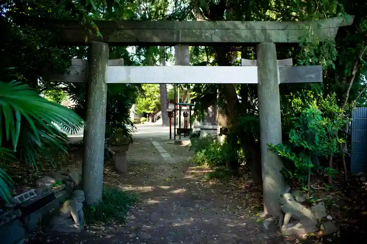 葛西神社の鳥居