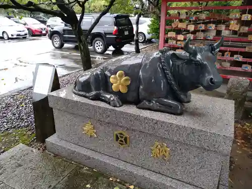 蒲原神社の狛犬