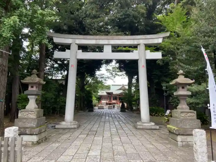武蔵野八幡宮の鳥居